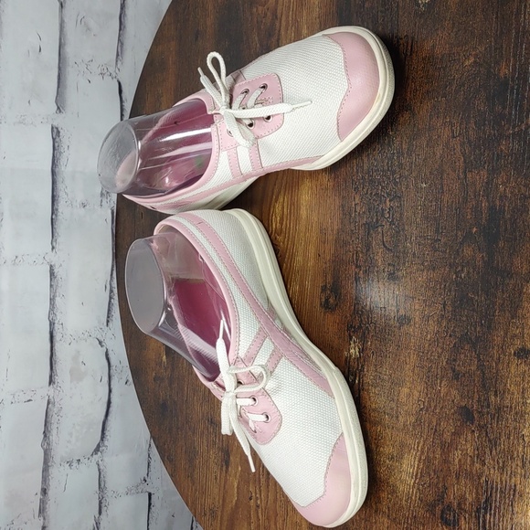 Lily Pulitzer "Clocker" Canvas/Leather Sneakers - Picture 5 of 11